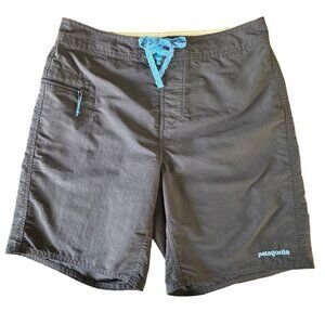 PATAGONIA Wavefarer Board Shorts Mens 31 Gray Swim Trunks Unlined Boardshorts